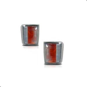 Farol Para Eurocargo 1998/02 Com Par De Sinaleiras Lanterna Ambos Lados