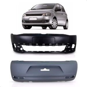 Kit Envolvente Fox 2010 A 2014 Dianteiro E Traseiro Preto