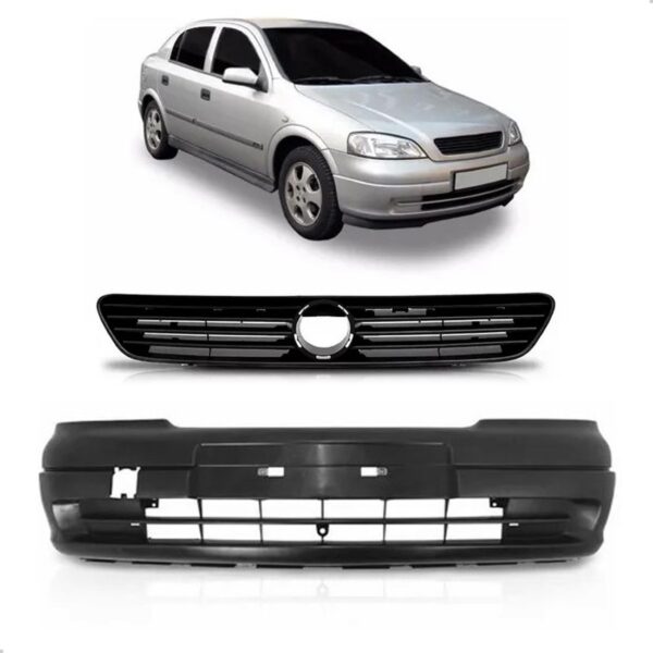 Envolvente Astra 1998 A 2002 Com Grade Superior 1a Linha Preto