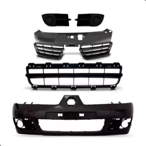Kit Frente Para Clio 2006 A 2012 Parachoque E Grades Plástico