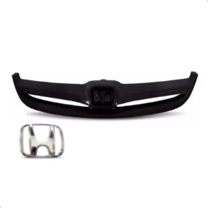 Tela Frontal Para Honda Civic 2004 A 2006 Com Emblema Preto