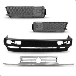 Kit Parachoque Golf Mexicano Gl 1995 A 1998 Preto