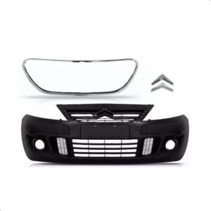 Parachoque Para Citroen C3 2008 2009 2010 2011 2012 Completo Preto