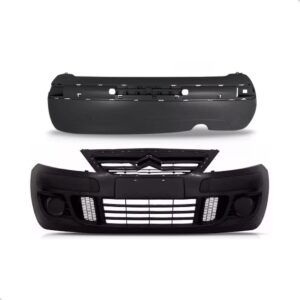 Kit Envolvente Para Citroen C3 09 A 12 Dianteiro E Traseiro Preto