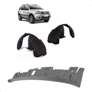 Defletor Inferior Ecosport 2003 A 2012 Com Par De Parabarros