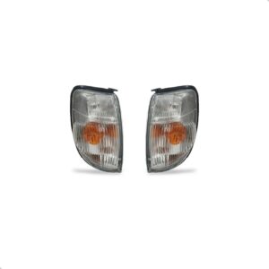 Kit Frente Frontier 98/02 Par Farois C/ Sinaleiras E Grade Plástico