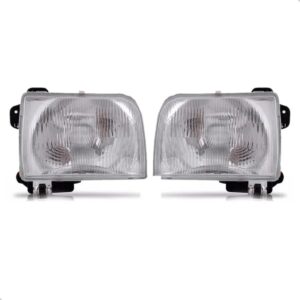 Kit Frente Frontier 98/02 Par Farois C/ Sinaleiras E Grade Plástico