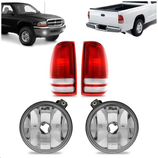 Kit Iluminação Compatível Dodge Dakota 2001 A 2003
