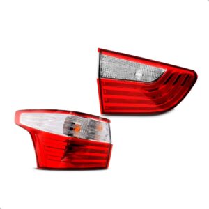 Jogo Sinaleira Grand Siena 12 A 2022 Canto E Tampa Lado Esq Vermelho