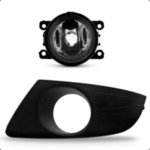Farol Milha Com Moldura Para Logan 2011 12 2013 Esquerdo