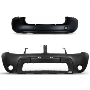 Kit Envolvente Para Duster 2010 A 2015 Dianteiro E Traseiro Preto