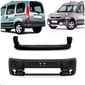 Kit Envolvente Para Kangoo 2008 A 2014 Dianteiro E Traseiro Preto