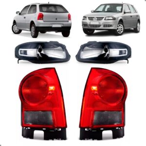 Kit Farois E Sinaleiras Para Gol G4 Giv 2006 2007 2008 Fume