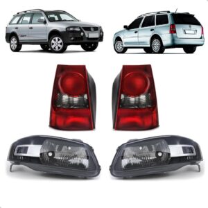 Par Sinaleira Parati G4 Giv 2006 A 2010 Fumê C/ Par Farol Ambos Lados