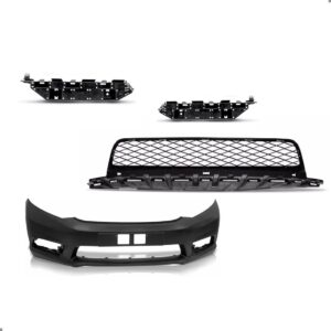 Kit Envolvente Completo Para Civic 2012 2013 2014 Preto