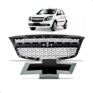 Grade Agile 2009 2010 11 12 13 2014 Com Emblema Black Piano Preto