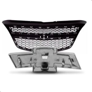 Grade Agile 2009 2010 11 12 13 2014 Com Emblema Black Piano Preto