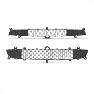 Par Kit Grade Superior E Inferior Palio 2012 A 2017 Cinza Cinza