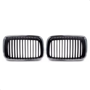 Kit Grade Para Bmw 318 320 328 Anos 1992 A 1996 Com Bigode Plástico