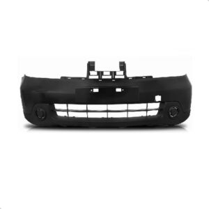 Par De Parachoque Livina 2009 A 2014 Dianteiro E Traseiro Preto