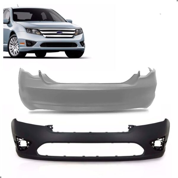 Kit Parachoque Para Ford Fusion 2010 A 2013 Diant E Tras Primer