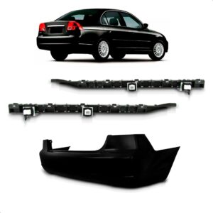 Kit Parachoque Traseiro Civic 2001 2002 A 2005 1a Linha