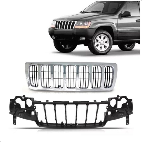 Painel Mini Frente Grand Cherokee 99/2003 Com Grade Cromada