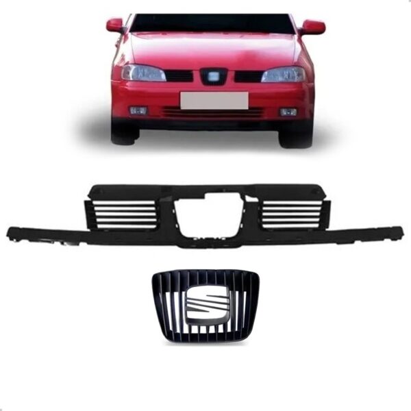 Tela Frontal Cordoba Ibiza 2000 01 02 03 Com Emblema Central Plástico