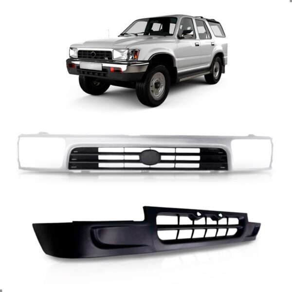 Kit Para Hilux Sw4 1992 A 1995 Spoiler E Grade Cromada