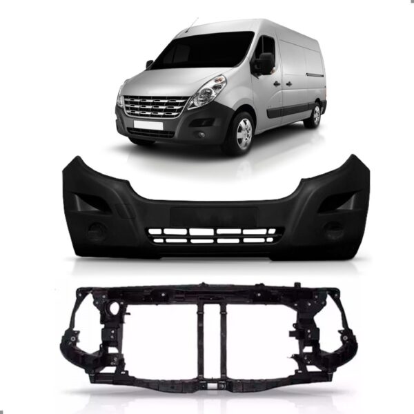 Kit Envolvente E Painel Para Master 2013 A 2021 1a Linha  Preto