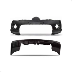 Parachoque Para L200 Triton 2012 2013 Com Spoiler Defletor Preto