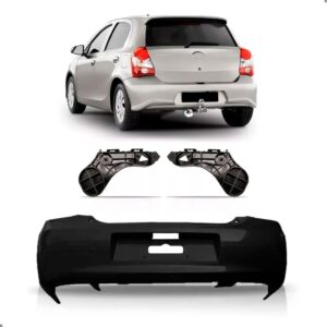 Envolvente Traseiro Para Etios Hatch 2012 A 2016 Com Guias