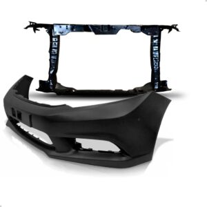 Kit Envolvente E Painel Mini Frente Civic 2012 13 14 15 2016 Preto