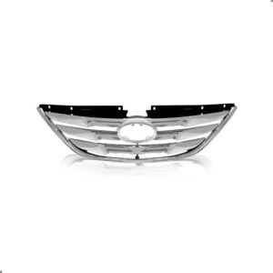 Kit Envolvente Para Hyundai Sonata 2011 A 2014 Com Grades Preto