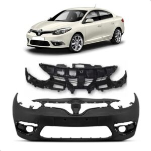 Envolvente Fluence 2014 15 16 17 2018 Com Reforço Da Grade Plástico
