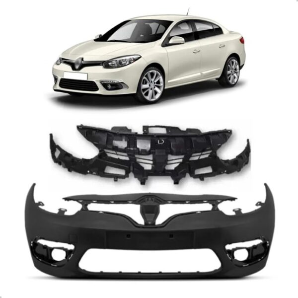 Envolvente Fluence 2014 15 16 17 2018 Com Reforço Da Grade Plástico
