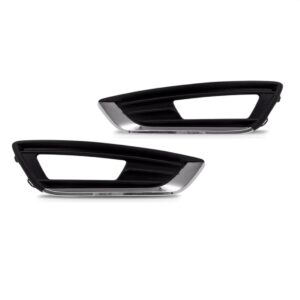 Tela Frontal Focus 16 A 19 Friso Cromado Superior E Laterais Fosco