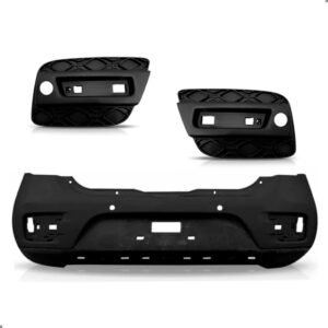 Parachoque Para Sandero Stepway 2014 A 2019 Tras C/apliques - Preto