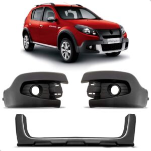 Kit Grades Para Renault Sandero Stepway 2012 2013 2014 Preto