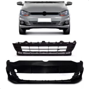 Kit Envolvente Para Fox 2015 A 2022 Dianteiro Com Grade Preto