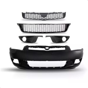 Kit Envolvente Para Fiat Siena El 2013 14 15 2016 Dianteiro Preto