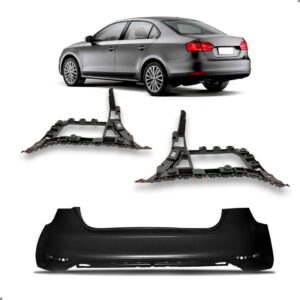 Kit Envolvente Traseiro Jetta 2011 A 2014 C/par Guia Lateral