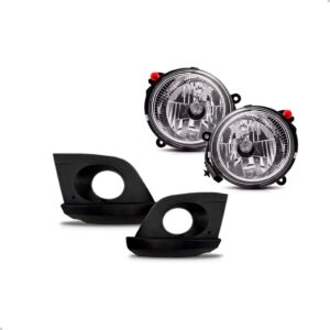 Parachoque +farol Milha + Grade Saveiro Cross 2010 Até 2013 - Preto