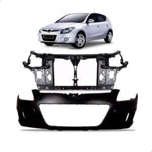 Kit Envolvente E Painel Mini Frente I30 2009 A 2012 Novo Preto