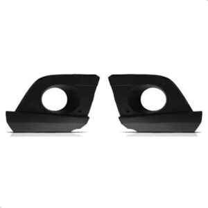 Spoiler Saveiro Cross 2010 2012 2013 Cinza Com Par Molduras Cinza E Preto