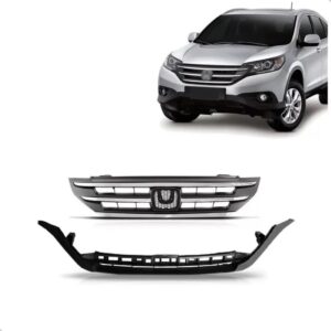Kit Grade Para Crv 2012 2013 2014 Superior E Inferior Plástico
