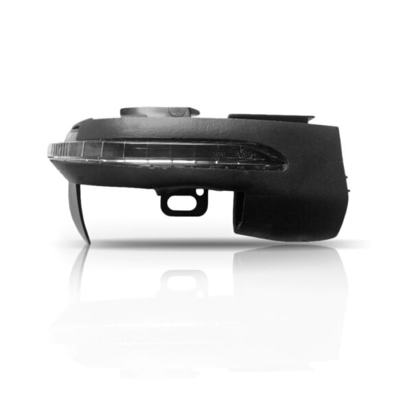 Pisca E Lente Do Retrovisor Para Fiat Mobi 2014a2018 Direito Preto