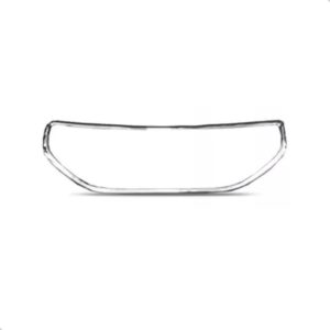 Kit Moldura Para Peugeot 208 Ano 2017 A 2020 Aro Cromado Plástico