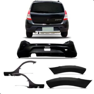 Parachoque Para Sandero Stepway 2012 2013 2014 1a Linha Novo Preto