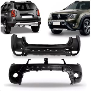 Kit Envolvente Para Duster 2016 A 2020 Dianteiro E Traseiro Preto
